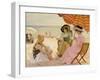 The Beach-Alfred Victor Fournier-Framed Giclee Print