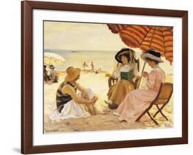 The Beach-Alfred Victor Fournier-Framed Giclee Print