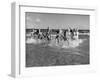 The Beachcomber Girls Who Work Night Clubs are Hanging Out at Beach in the Daytime-Allan Grant-Framed Premium Photographic Print
