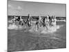 The Beachcomber Girls Who Work Night Clubs are Hanging Out at Beach in the Daytime-Allan Grant-Mounted Photographic Print