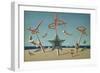 The Beached Margin-Edward Wadsworth-Framed Giclee Print