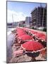 The Beachfront at Esterel Plage in Juan Les Pins on the French Riviera, France-Ralph Crane-Mounted Photographic Print