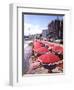 The Beachfront at Esterel Plage in Juan Les Pins on the French Riviera, France-Ralph Crane-Framed Photographic Print