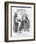 The Beadle and the Dane, 1864-John Tenniel-Framed Giclee Print