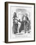 The Beadle and the Dane, 1864-John Tenniel-Framed Giclee Print