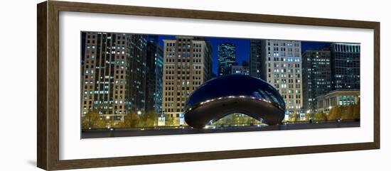 The Bean At Millennium Park Chicago-Steve Gadomski-Framed Photographic Print