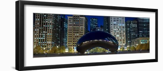 The Bean At Millennium Park Chicago-Steve Gadomski-Framed Photographic Print