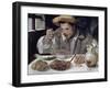 The Bean Eater, 1584-85-Annibale Carracci-Framed Giclee Print