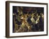 The Bean Feast, about 1640/45-Jacob Jordaens-Framed Giclee Print