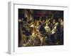 The Bean Feast, about 1640/45-Jacob Jordaens-Framed Giclee Print