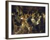 The Bean Feast, about 1640/45-Jacob Jordaens-Framed Giclee Print