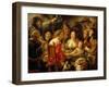 The Bean King (The King Drinks)-Jacob Jordaens-Framed Giclee Print