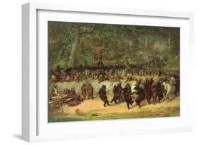 The Bear Dance-William Holbrook Beard-Framed Art Print