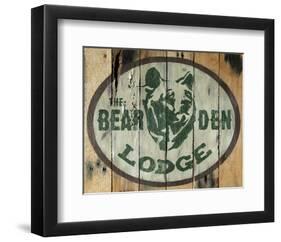 The Bear Den Lodge-Katelyn Lynch-Framed Art Print
