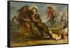 The Bear Hunt, 1639-1640-Peter Paul & Snyders Frans Rubens-Framed Stretched Canvas