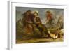 The Bear Hunt, 1639-1640-Peter Paul & Snyders Frans Rubens-Framed Giclee Print