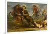 The Bear Hunt, 1639-1640-Peter Paul & Snyders Frans Rubens-Framed Giclee Print