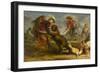 The Bear Hunt, 1639-1640-Peter Paul & Snyders Frans Rubens-Framed Giclee Print