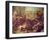 The Bear Hunt-Carle van Loo-Framed Giclee Print