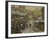 The Bear Trainers, Old Moscow, 1911-Appolinari Mikhaylovich Vasnetsov-Framed Giclee Print