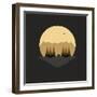 The Bear Versus the Mountains-Tammy Kushnir-Framed Giclee Print