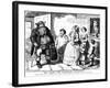 'The Beard and Moustache Movement', 1854-George Cruikshank-Framed Giclee Print