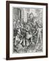The Bearing of the Cross from the "Great Passion" Series, Pub. 1511-Albrecht Dürer-Framed Giclee Print