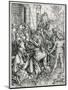 The Bearing of the Cross from the "Great Passion" Series, Pub. 1511-Albrecht Dürer-Mounted Giclee Print