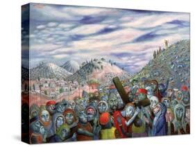 The Bearing of the Cross, or the Way to Golgotha, 1997-Tamas Galambos-Stretched Canvas