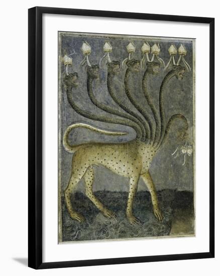 The Beast Comes Out of the Sea-Giusto De' Menabuoi-Framed Giclee Print