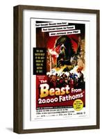 The Beast From 20,000 Fathoms, 1953-null-Framed Art Print