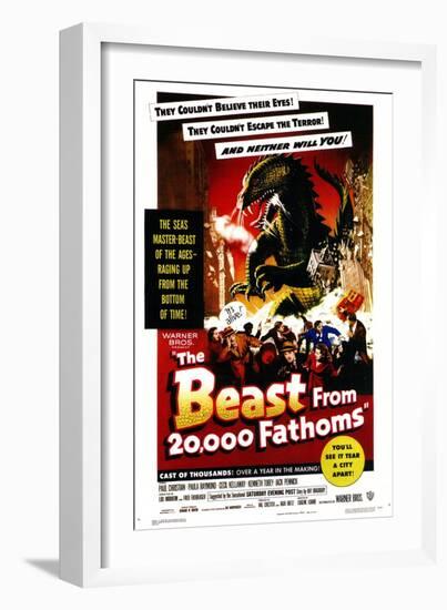 The Beast From 20,000 Fathoms, 1953-null-Framed Art Print