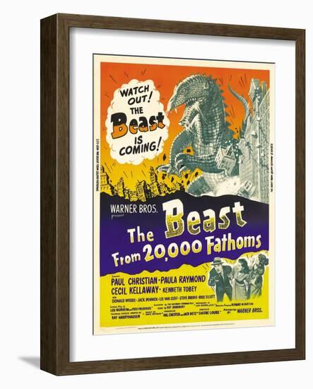 The Beast From 20,000 Fathoms, 1953-null-Framed Art Print