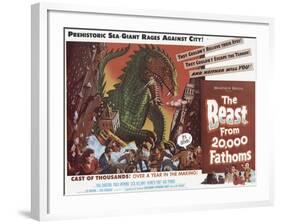 The Beast From 20,000 Fathoms, 1953-null-Framed Art Print