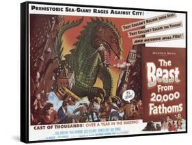 The Beast From 20,000 Fathoms, 1953-null-Framed Stretched Canvas