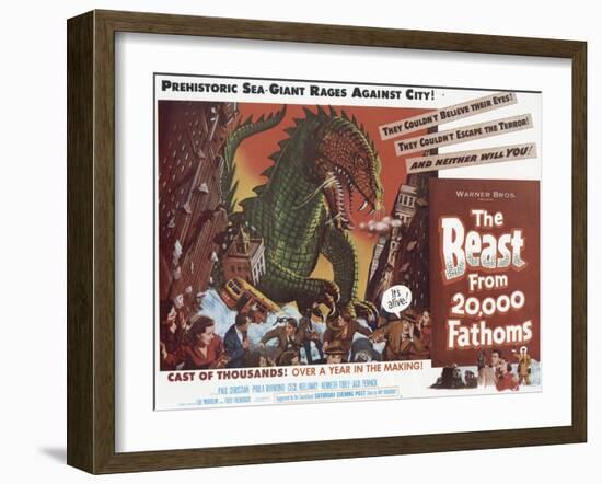 The Beast From 20,000 Fathoms, 1953-null-Framed Art Print