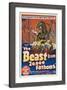 The Beast From 20,000 Fathoms, Australian Movie Poster, 1953-null-Framed Art Print