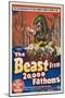 The Beast From 20,000 Fathoms, Australian Movie Poster, 1953-null-Mounted Art Print