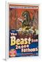 The Beast From 20,000 Fathoms, Australian Movie Poster, 1953-null-Framed Art Print