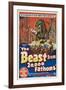 The Beast From 20,000 Fathoms, Australian Movie Poster, 1953-null-Framed Art Print