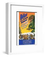 The Beast from 20,000 Fathoms - Movie Poster Reproduction-null-Framed Photo