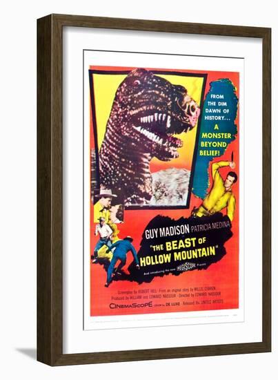 The Beast of Hollow Mountain-null-Framed Art Print