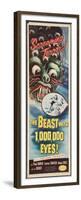 THE BEAST WITH A MILLION EYES, insert poster, 1955.-null-Framed Premium Giclee Print