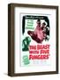 The Beast with Five Fingers - Movie Poster Reproduction-null-Framed Photo