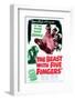 The Beast with Five Fingers - Movie Poster Reproduction-null-Framed Photo