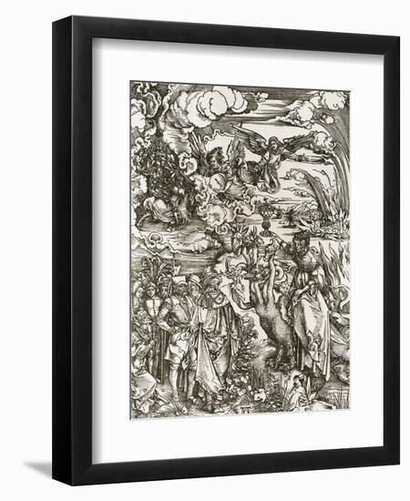 The Beast with Two Horns Like a Lamb-Albrecht Dürer-Framed Giclee Print