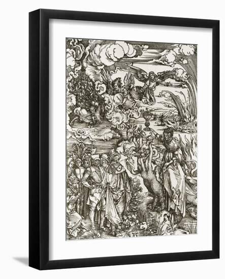 The Beast with Two Horns Like a Lamb-Albrecht Dürer-Framed Giclee Print