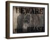 The Beast-Marcus Prime-Framed Art Print