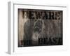 The Beast-Marcus Prime-Framed Art Print