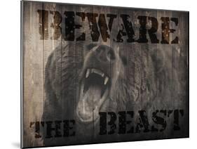 The Beast-Marcus Prime-Mounted Art Print